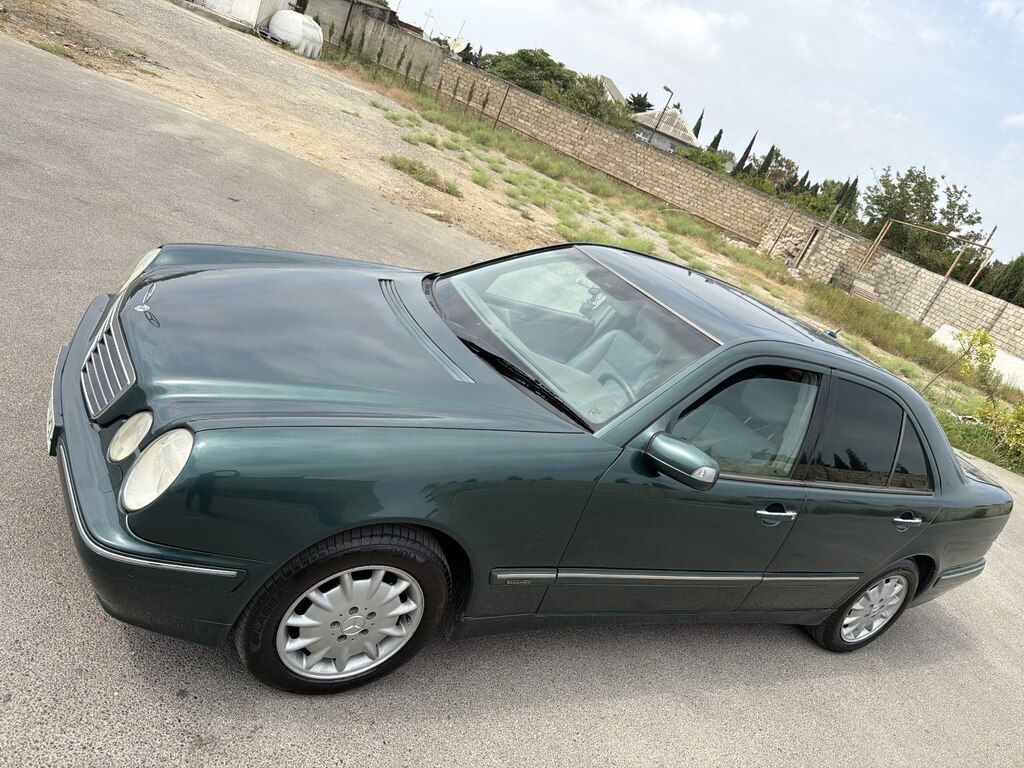 Mercedes E 320, 3.2 L, 2000 il, 370 000 km — Avtomobillər, Bakı (6)