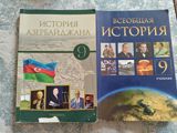 9-cu sinif üçün rus dilində tarix dərslikləri dəsti. Dəstə daxil olan — Books and Magazines