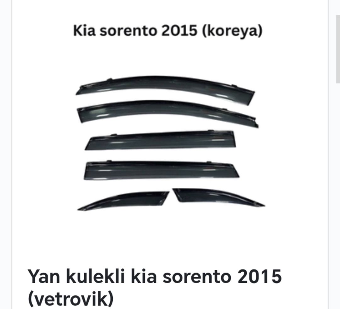 Kia Sorento aksesuarları — Ehtiyat hissələri və aksesuarlar, Bakı (11)