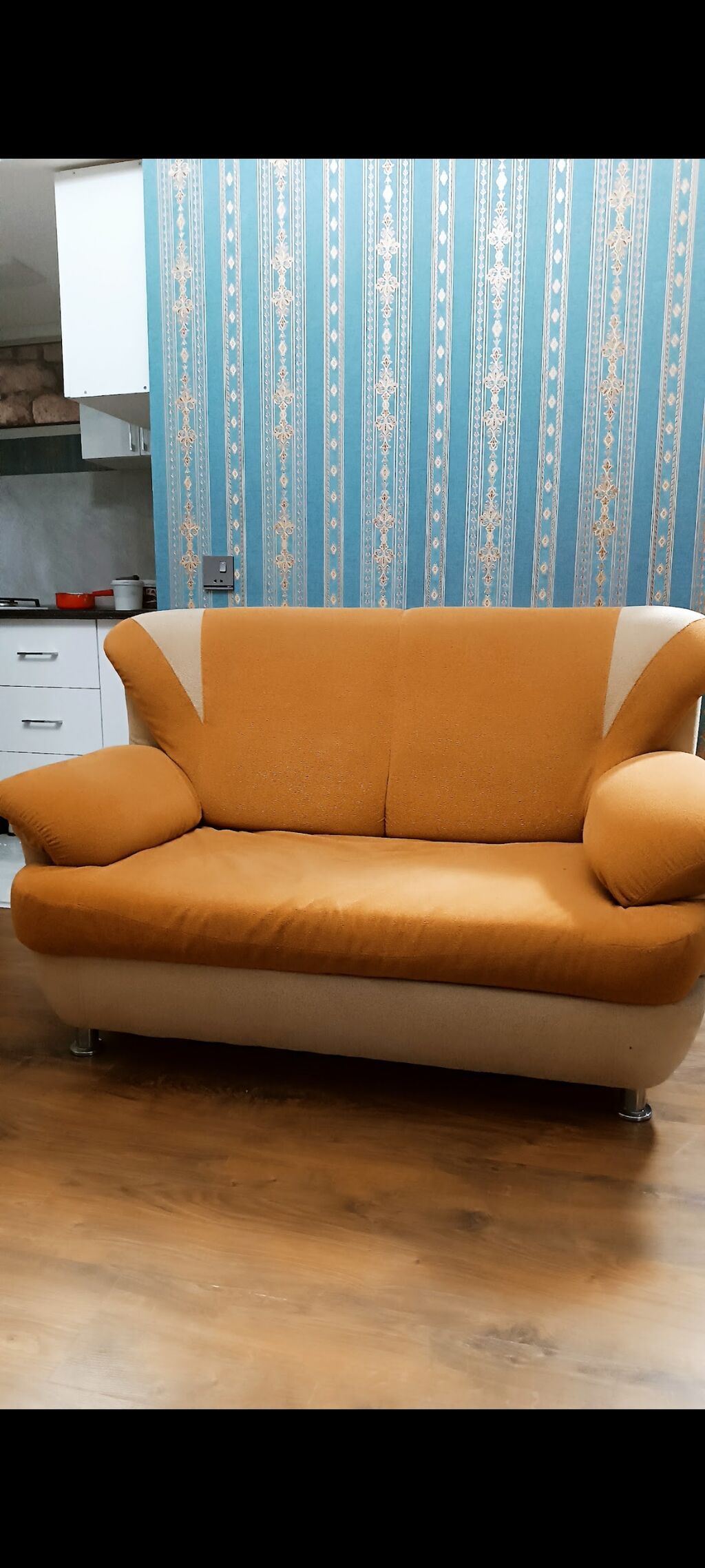 Turkiyenin mini divan ve 2 kreslo birlikde 65m satilir unvan Yeni — Mebel, Bakı (3)