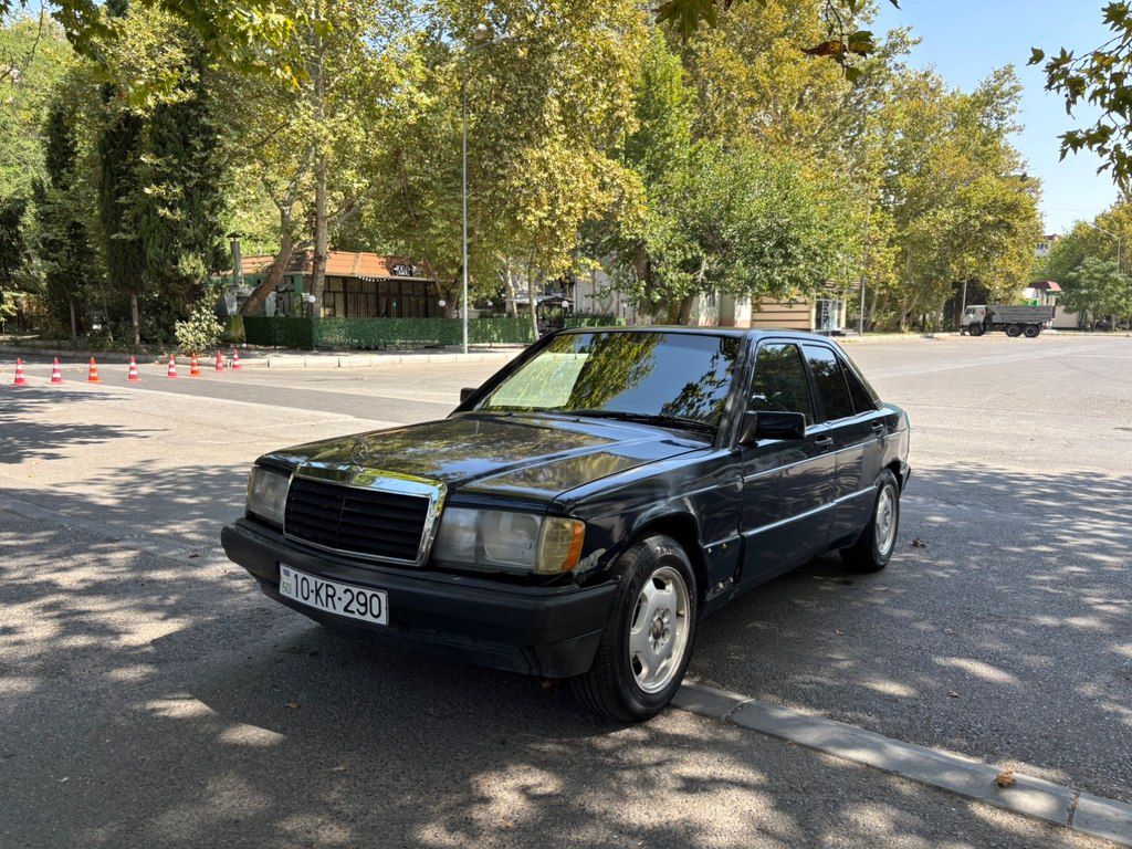 Mercedes 190, 1.8 L, 1993 il, 400 000 km — Avtomobillər, Mingəçevir (8)