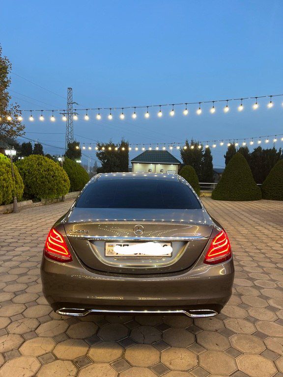 Mercedes C 180, 1.6 L, 2016 il, 130 000 km — Avtomobillər, Şəki (4)