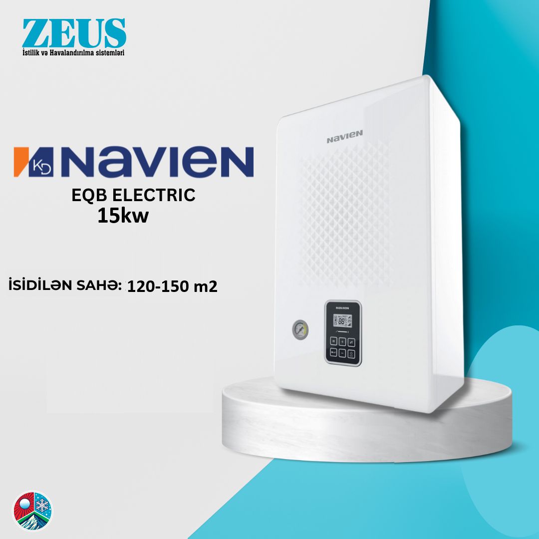 Elektrikli Kombi Navien EQB 15 kw — Kombilər, Bakı
