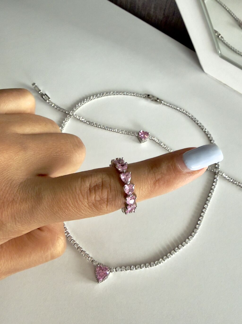Dəst pandora. 15 azn satılır. Sırğa, üzük, sep və qolbaq. Qaralmır — Aksesuarlar, Bakı (2)