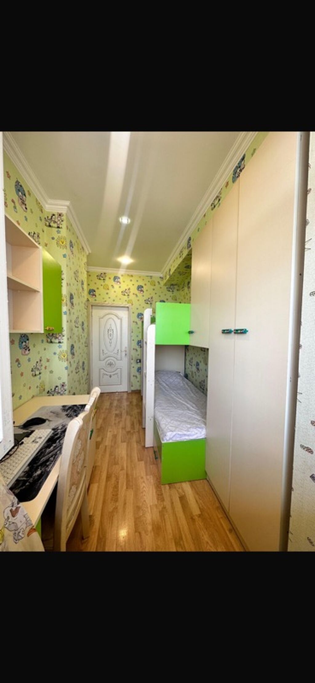 Oğlan və qız üçün, İşlənmiş, 2 təknəfərlik çarpayı — Mebel, Masazır (2)
