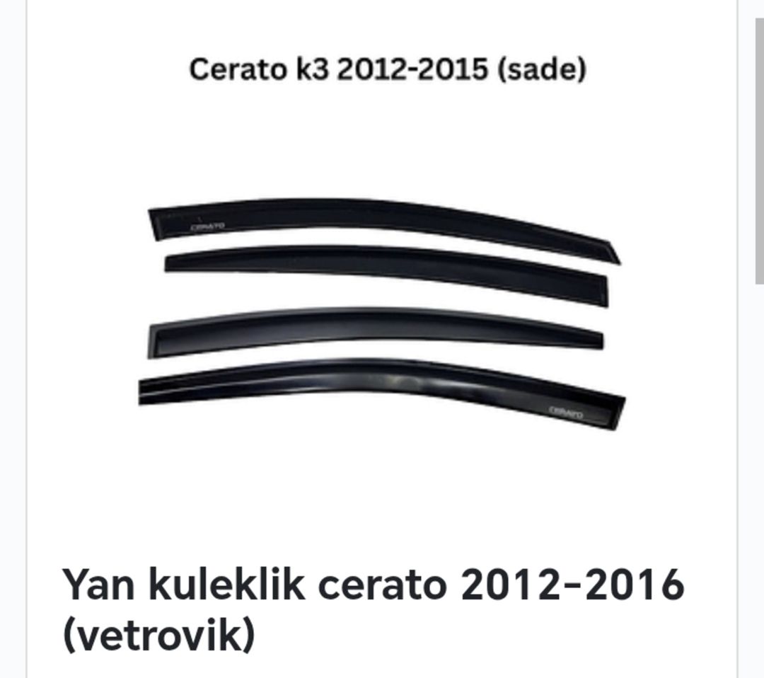 Kia Cerato aksesuarları — Ehtiyat hissələri və aksesuarlar, Bakı (7)
