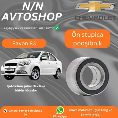Ravon R3 təkər topunun diyircəyi — Bakı
