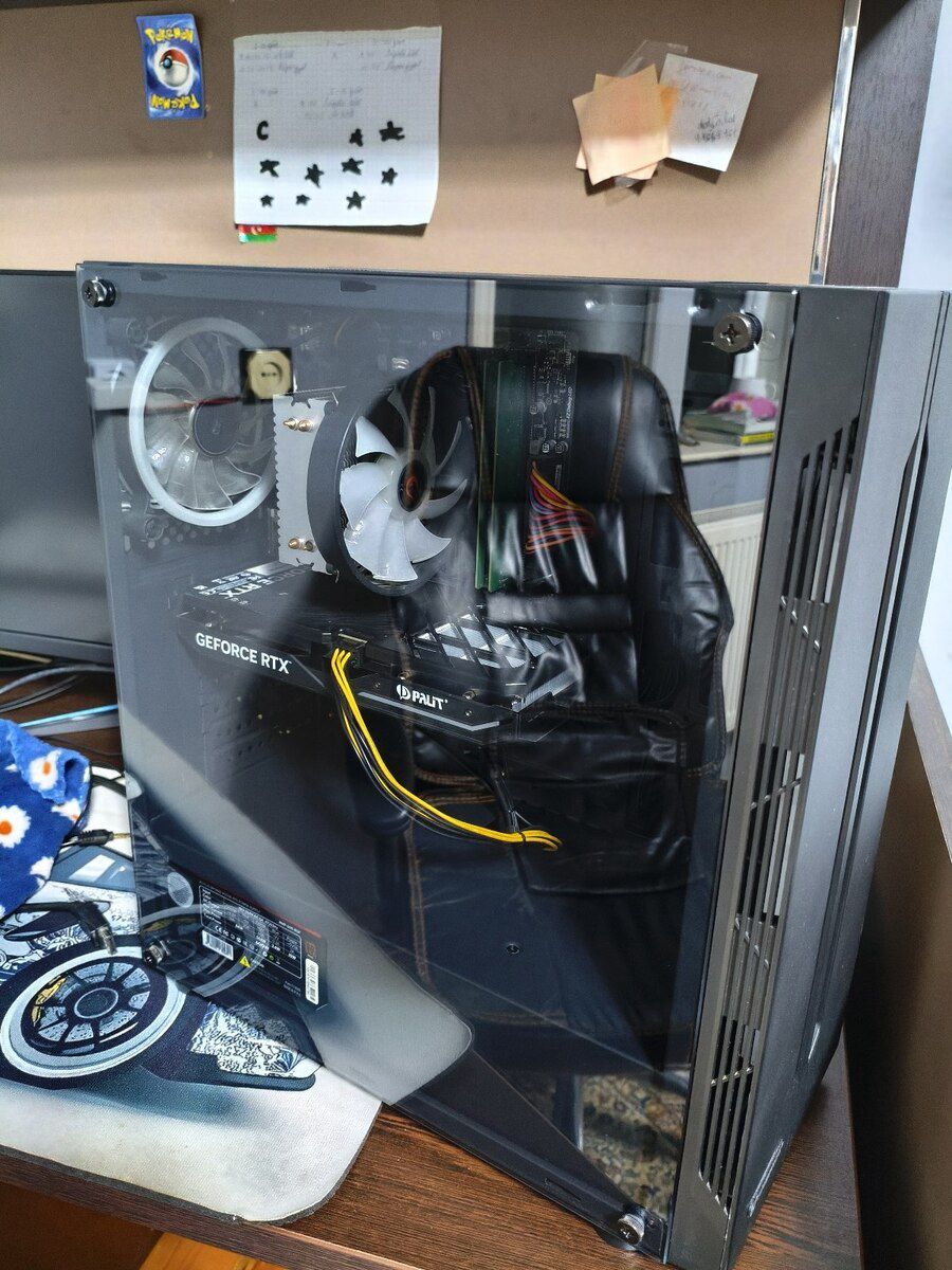 Gaming PC Core i5 12400f, RTX 4060 8GB, RAM 32GB — Masaüstü kompüterlər, Bakı (3)