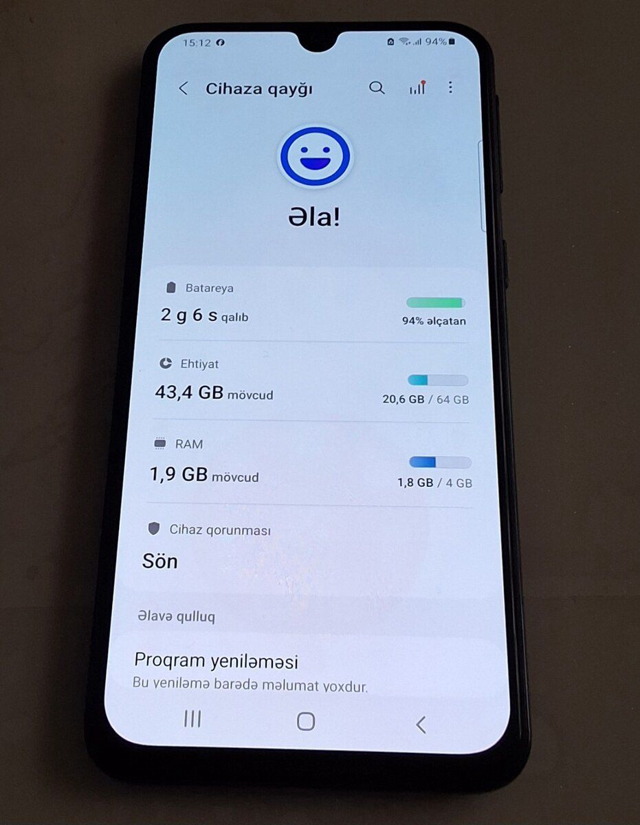 Samsung Galaxy A40 Blue 64GB/4GB — Smartfonlar, Bakı (2)