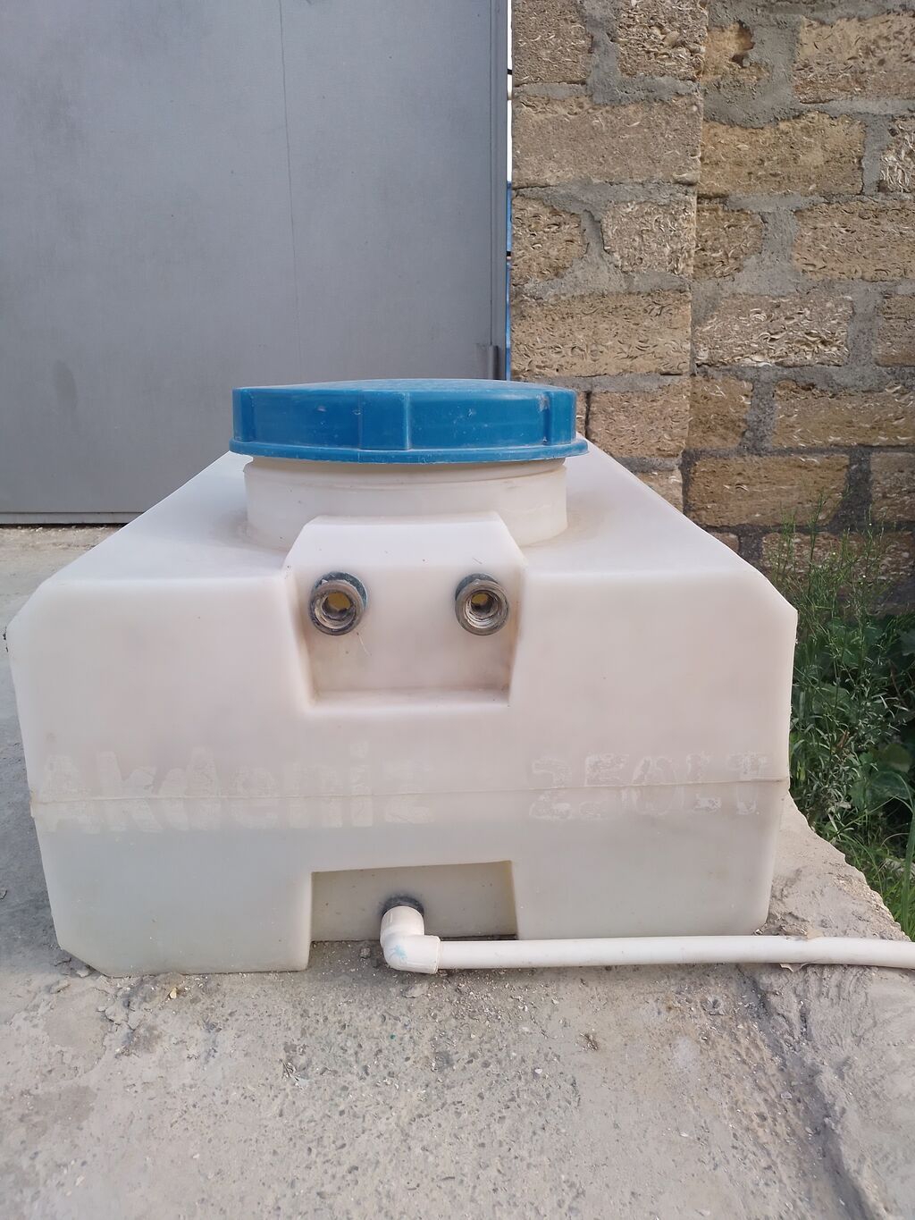 Bak, Plastik, 250 l l, İşlənmiş, Ünvandan götürmə — Mallar, Digah