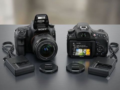 Sony Alpha A58 (SLT-A58) + 18-55mm SAM II Obyektiv — Əla vəziyyətdə