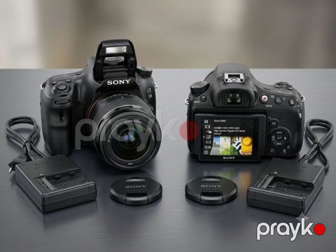 Sony Alpha A58 (SLT-A58) + 18-55mm SAM II Obyektiv — Əla vəziyyətdə