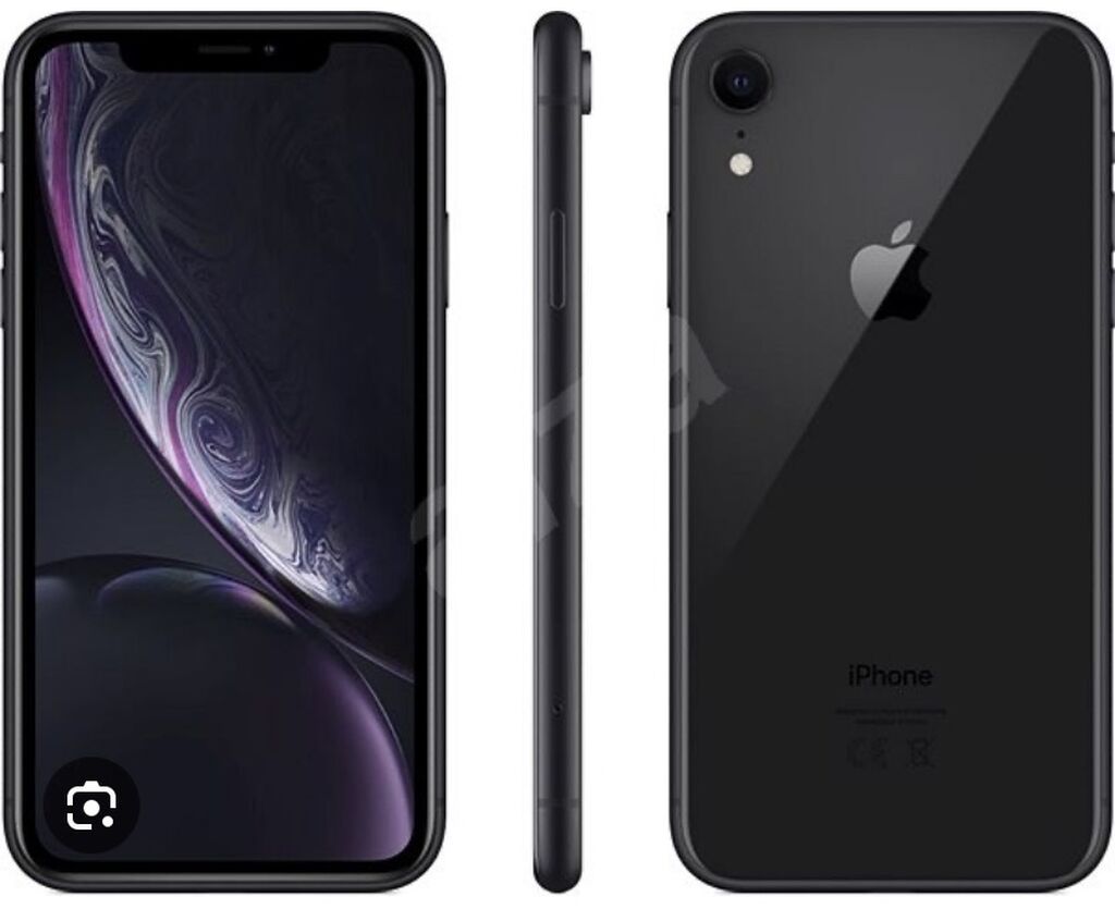 IPhone Xr, 64 GB, Qara, Barmaq izi, Simsiz şarj, Face ID — Apple iPhone, Xırdalan (2)