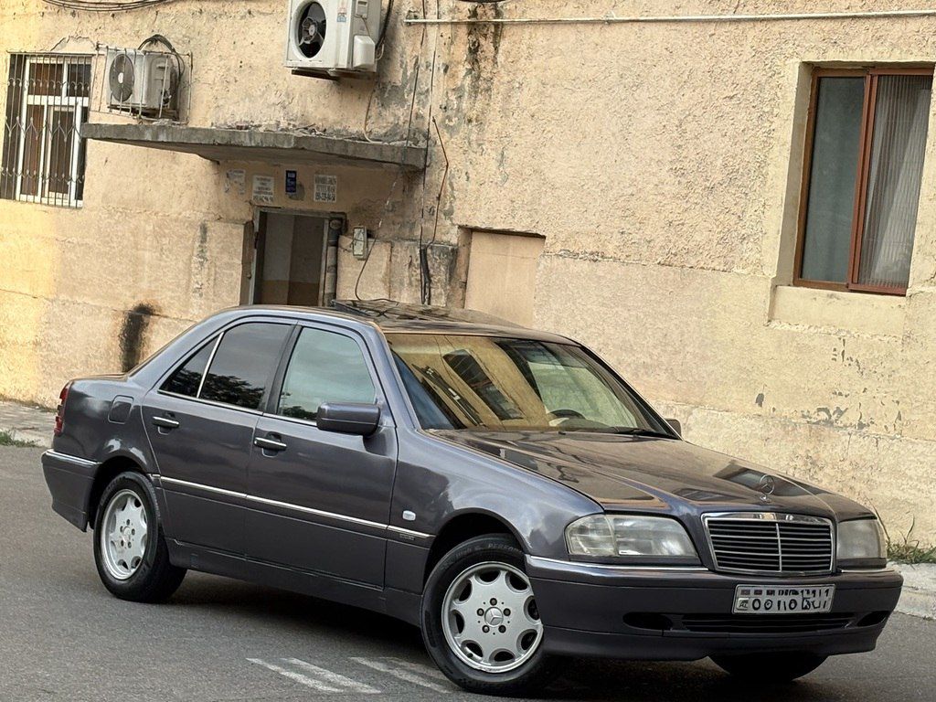 Mercedes C 200, 2.0 L, 1996 il, 215 000 km — Avtomobillər, Bakı (3)
