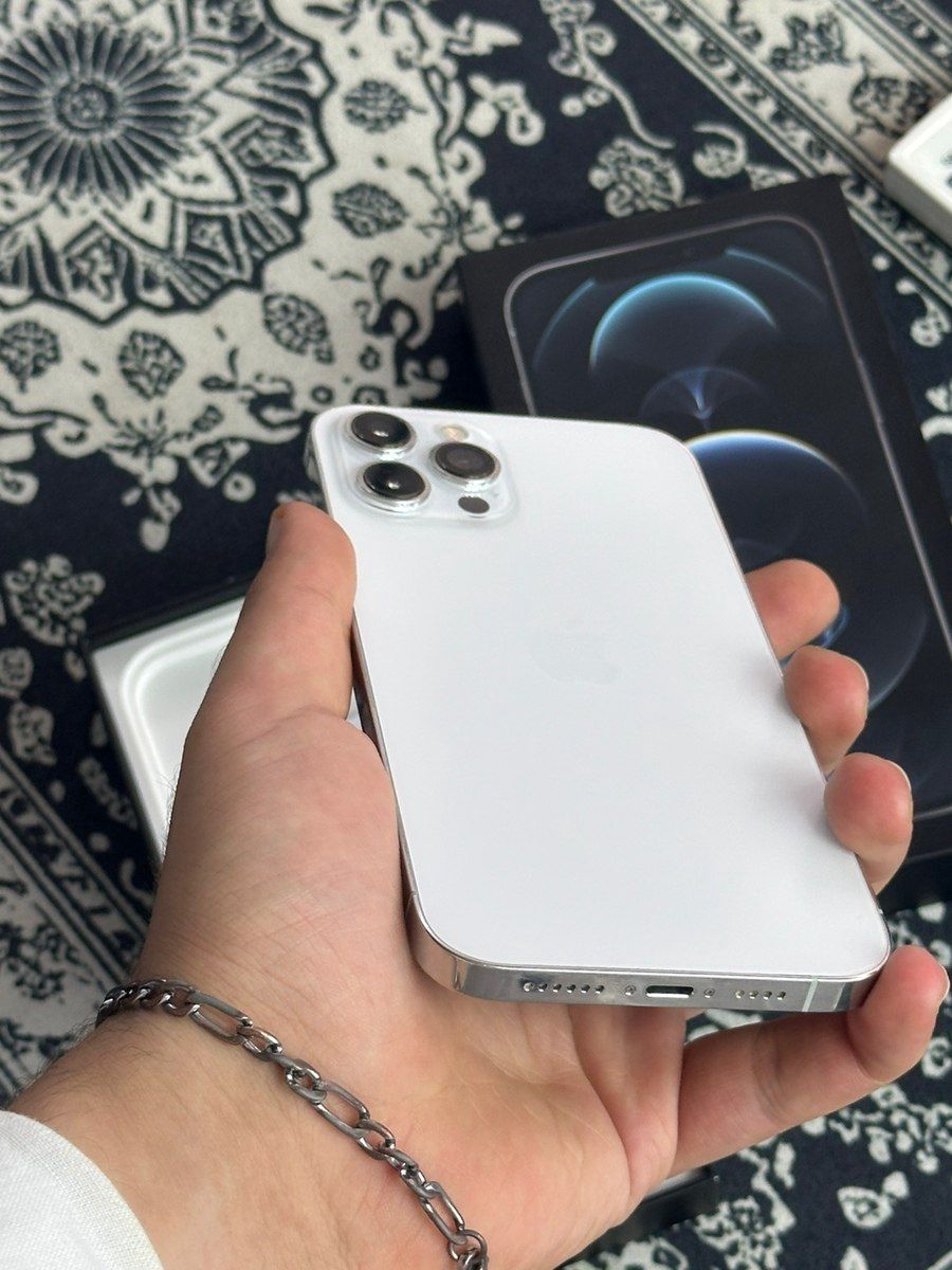 Apple iPhone 12 Pro Max Silver 128GB/6GB — Smartfonlar, Bakı (6)