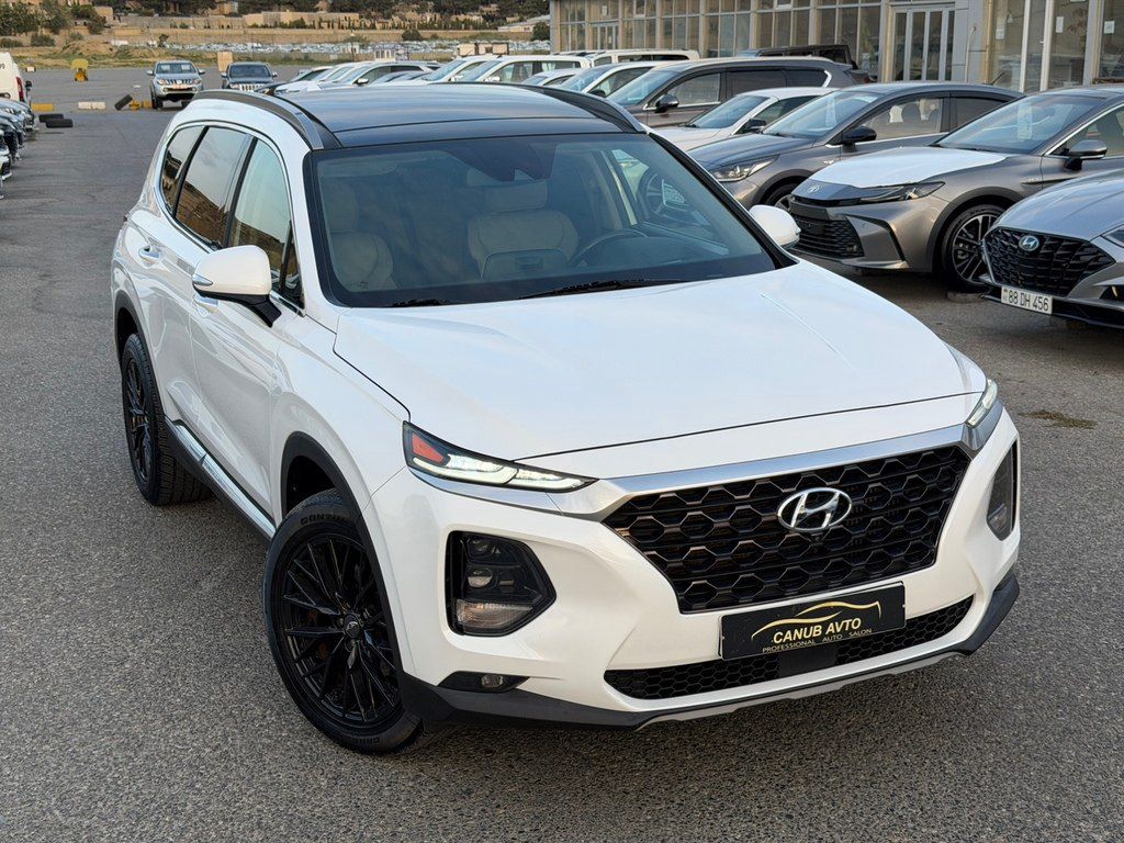 Hyundai Santa Fe, 2.0 L, 2018 il, 77 500 km — Avtomobillər, Bakı (3)
