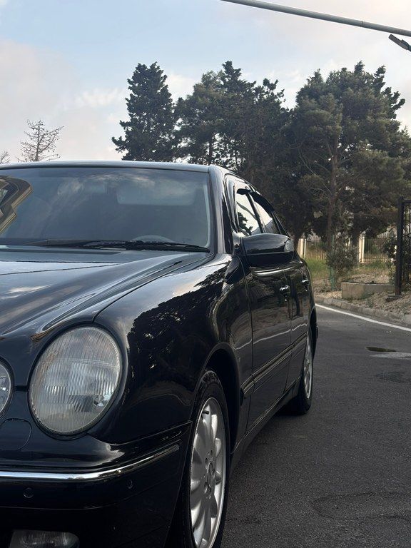 Mercedes E 220, 2.2 L, 2001 il, 345 621 km — Avtomobillər, Sumqayıt (10)