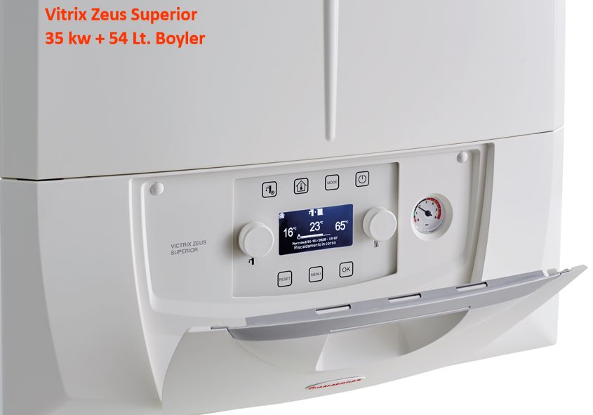 Kombi Yoğuşmalı İmmergas Vitrix Zeus Superior 35 kw — Kombilər, Bakı (8)