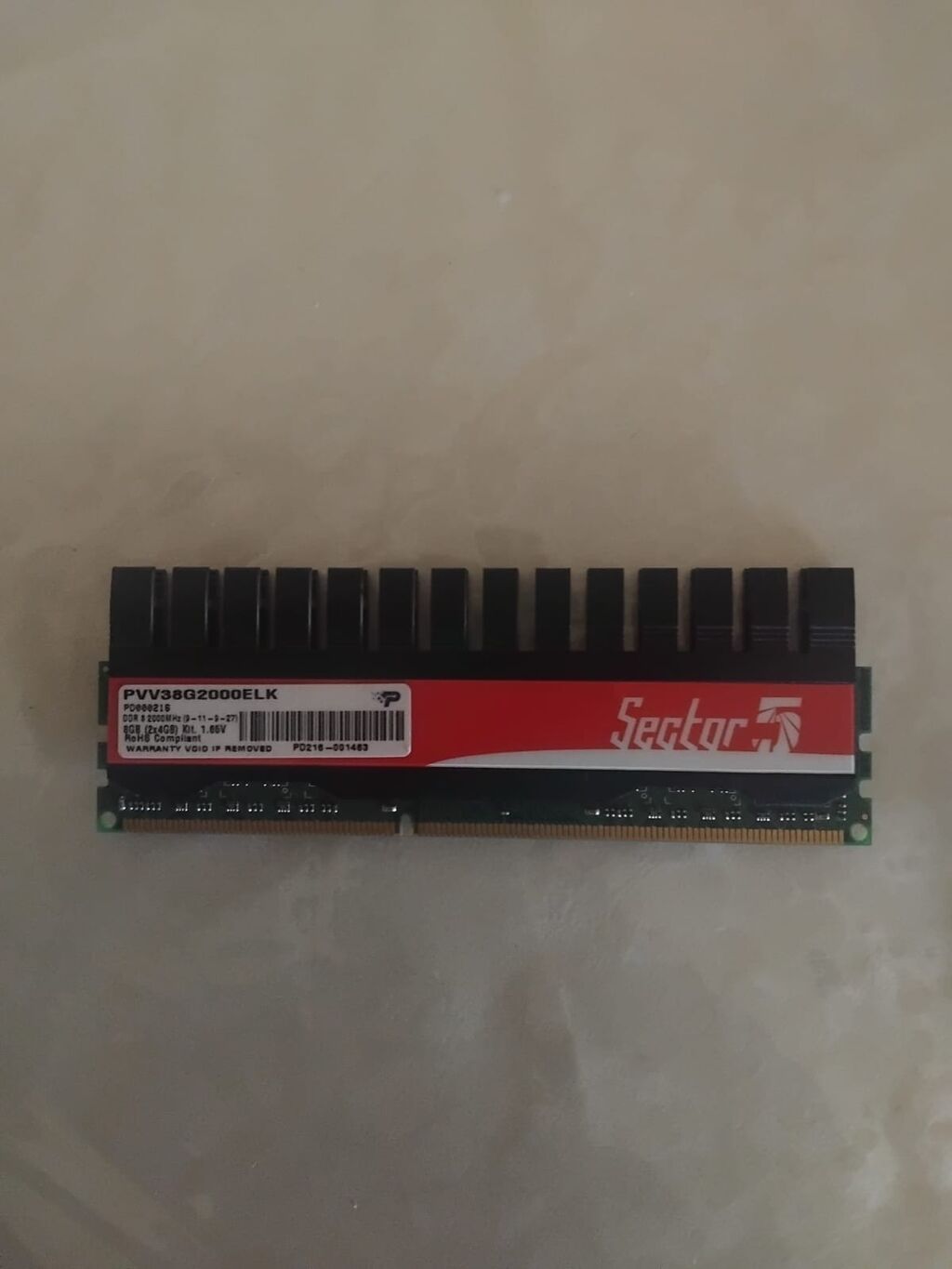 Patriot Sector 5 DDR3 RAM modulu Təcili satılır əlla vəziyyətdəd — Elektronika, Bakı