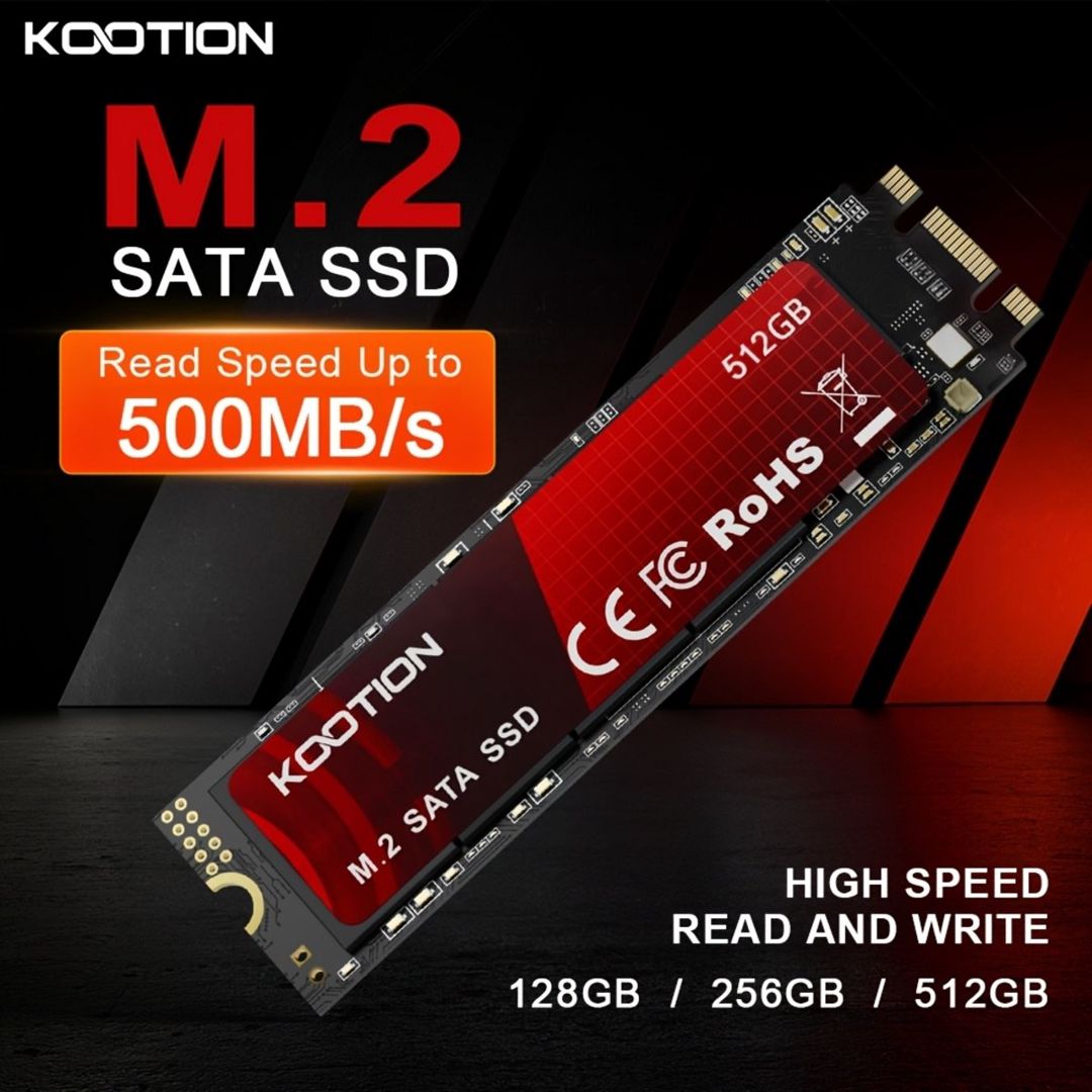 SSD M.2 KOOTION" SATA3 128GB — Elektronika, Bakı (4)