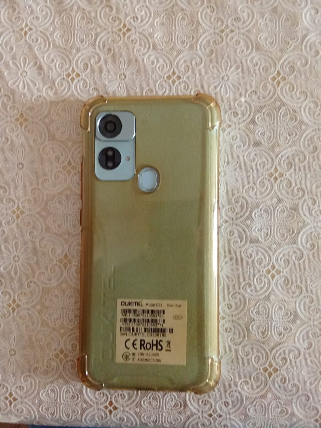 OUKITEL C33 smartphone - Model: OUKITEL C33 (arxa etiketi və “Telefon — Elektronika, Bakı (2)