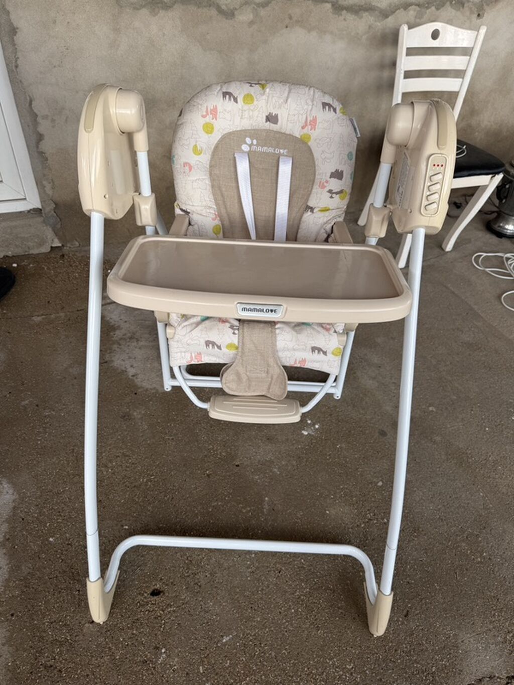 Mamalove uşaq yemək oturacağı və yelləncək funksiyalı model. MAMALOVE — Mallar, Digah (2)