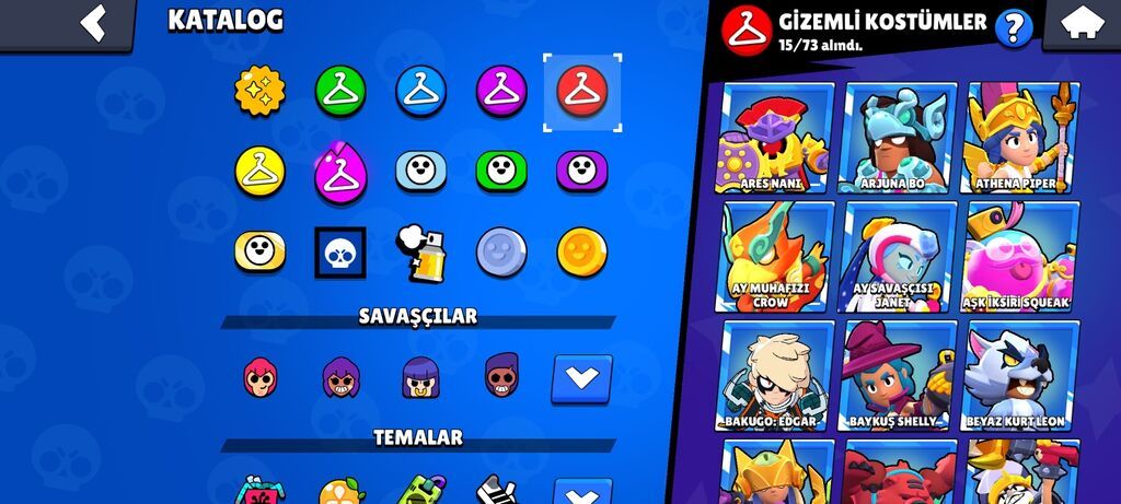 Brawl Stars hesabı – yüksək səviyyəli oyun profili - Kupa yolu: 44 — Digər, Mingəçevir (4)