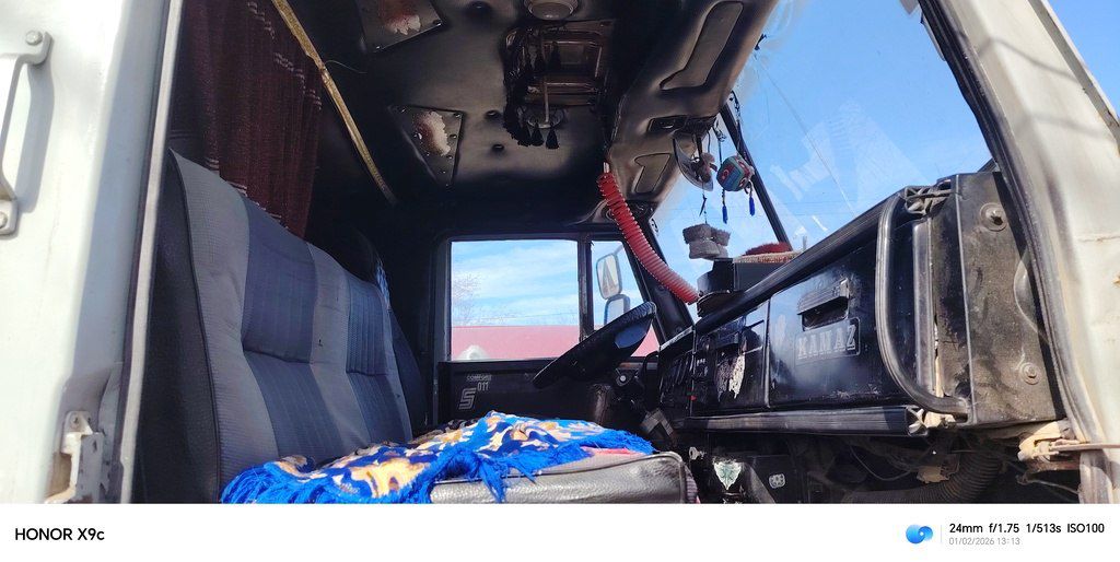 KamAz 55111, 11 L, 1990 il, 268 578 km — Yük maşınları, Ağcabədi (4)