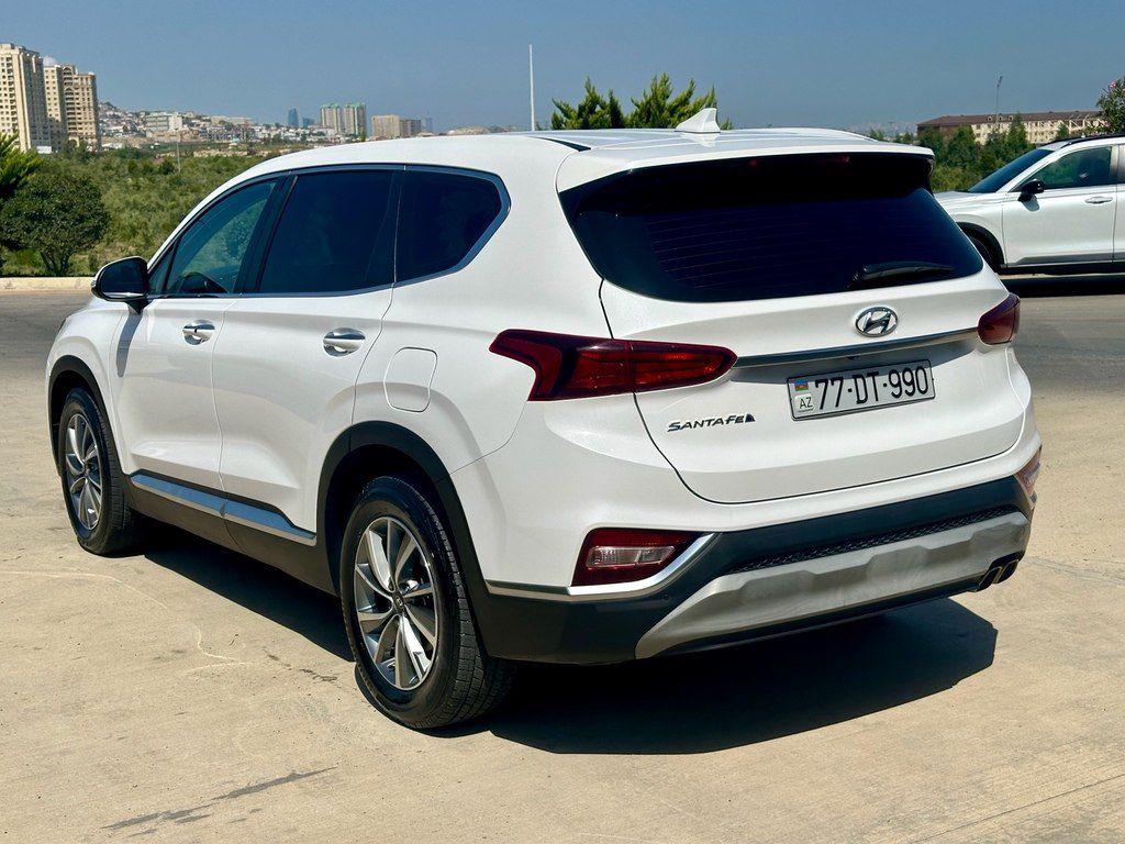 Hyundai Santa Fe, 2.0 L, 2019 il, 177 000 km — Avtomobillər, Bakı (8)