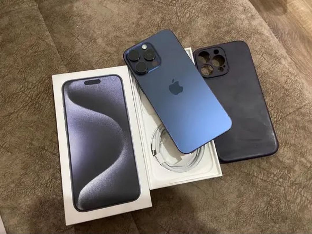 Apple iPhone 15 Pro Max Blue Titanium 256GB/8GB — Smartfonlar, Bakı (2)