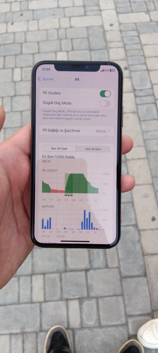 Apple iPhone XS Gold 64GB/4GB — Smartfonlar, Bakı (3)