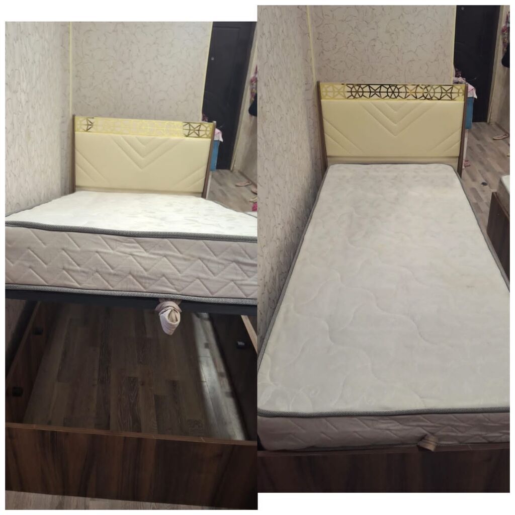 2 eded bazali yataq .biri 120₼.Cutu 240₼ satilir .Unvan Ehmedli — Mebel, Bakı