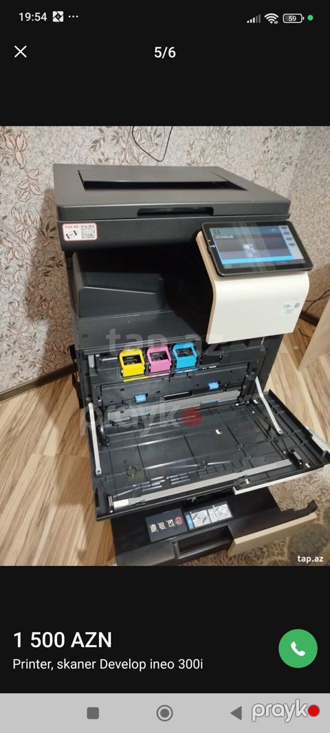Develop ineo 300i printer və skaner Çoxfunksiyalı ofis cihazıdır
