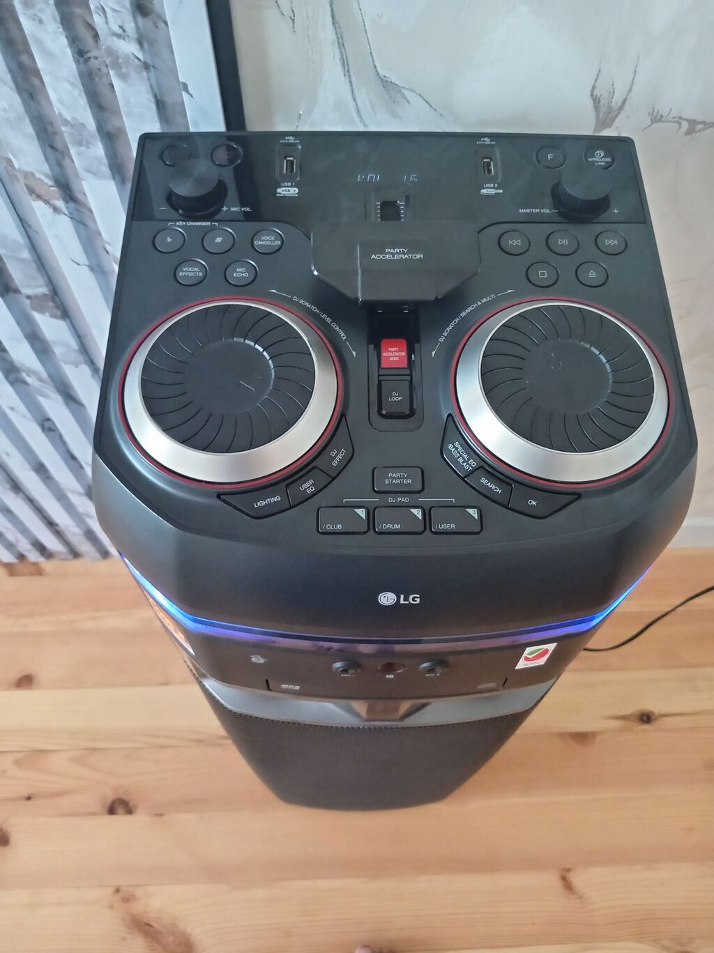 LG audio sistemi / party speaker Güclü və iri korpuslu LG musiqi — Elektronika, Bakı (2)