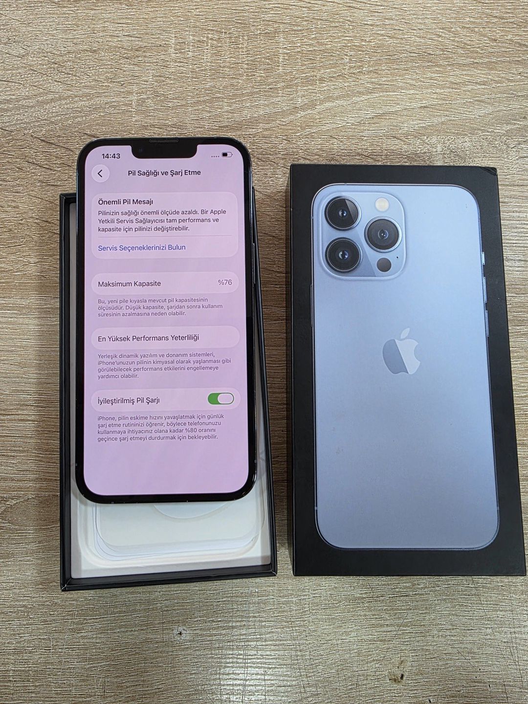 Apple iPhone 13 Pro Sierra Blue 256GB/6GB — Smartfonlar, Bakı (3)