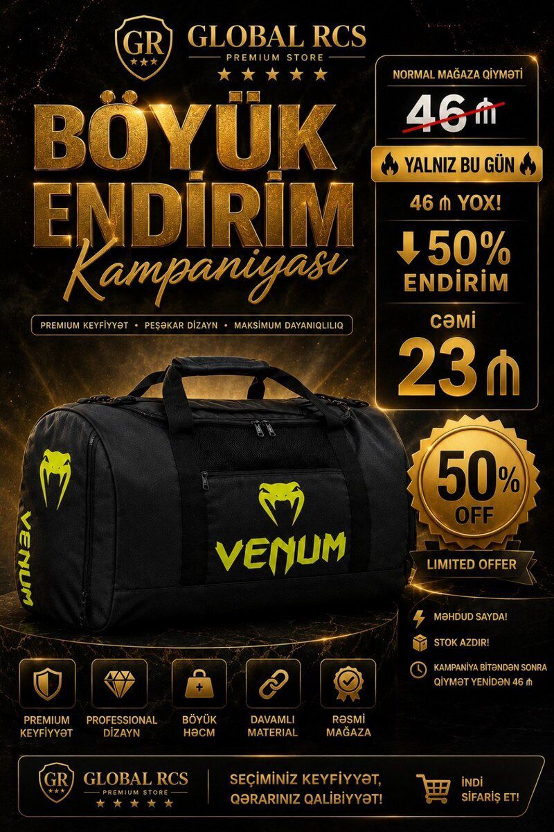 Multifunksiyalı idman çantası Venum — Aksesuarlar, Bakı (11)