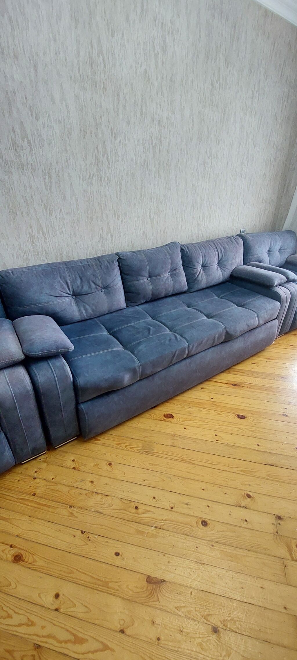 Əhmədli Geniş oturma dəsti – 3 hissəli - Tərkib: uzun divan — Mebel, Bakı
