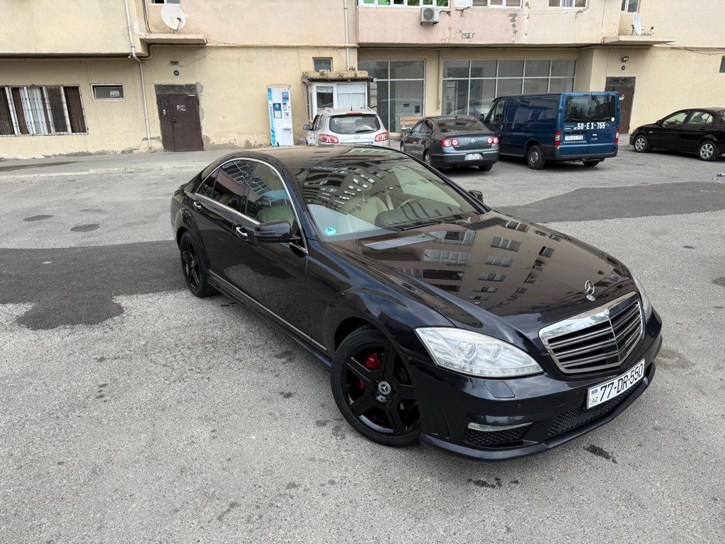 Mercedes S 350 4MATIC, 3.5 L, 2007 il, 252 000 km — Avtomobillər, Sumqayıt (4)