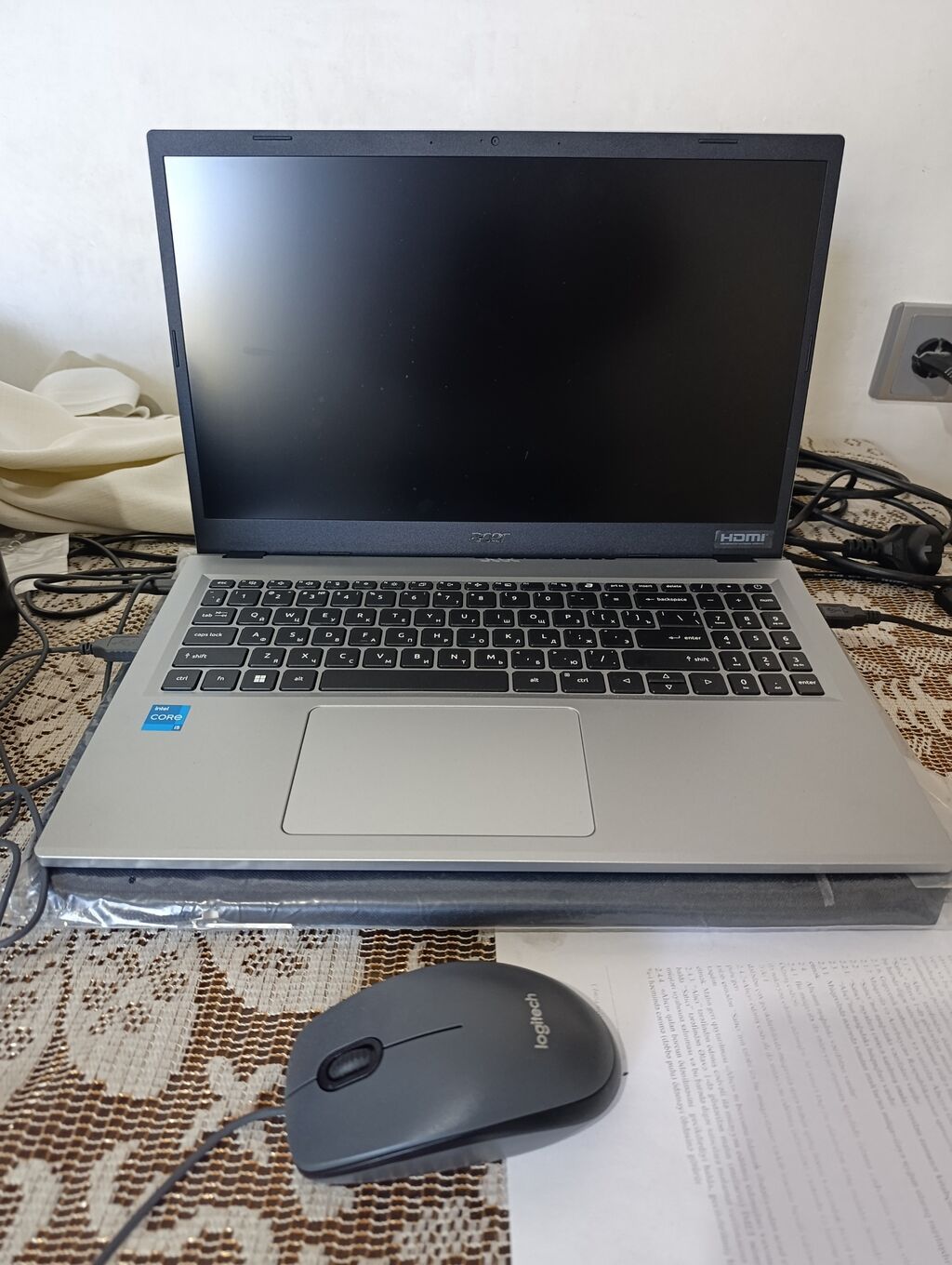 Epson çoxfunksiyalı printer + Acer noutbuk + Logitech simli siçan — Elektronika, Digah (3)