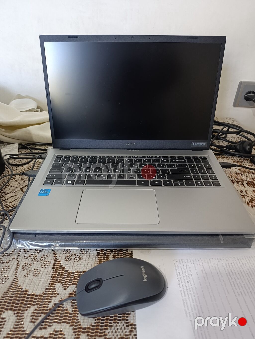 Epson çoxfunksiyalı printer + Acer noutbuk + Logitech simli siçan — Elektronika, Digah (3)