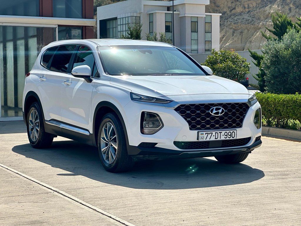 Hyundai Santa Fe, 2.0 L, 2019 il, 177 000 km — Avtomobillər, Bakı (2)