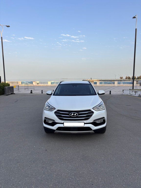 Hyundai Santa Fe, 2.0 L, 2017 il, 143 000 km — Avtomobillər, Bakı