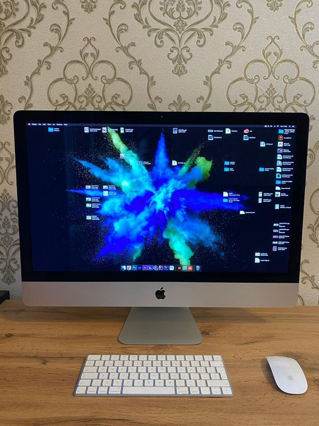 Apple iMac 27" Retina 5K (2017) - Ekran: 27 düym Retina 5K, yüksək — Elektronika, Bakı