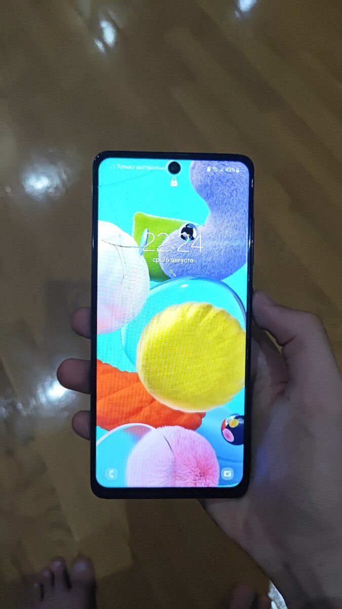 Samsung Galaxy A51 Prism Crush Black 64GB/4GB — Smartfonlar, Bakı (2)