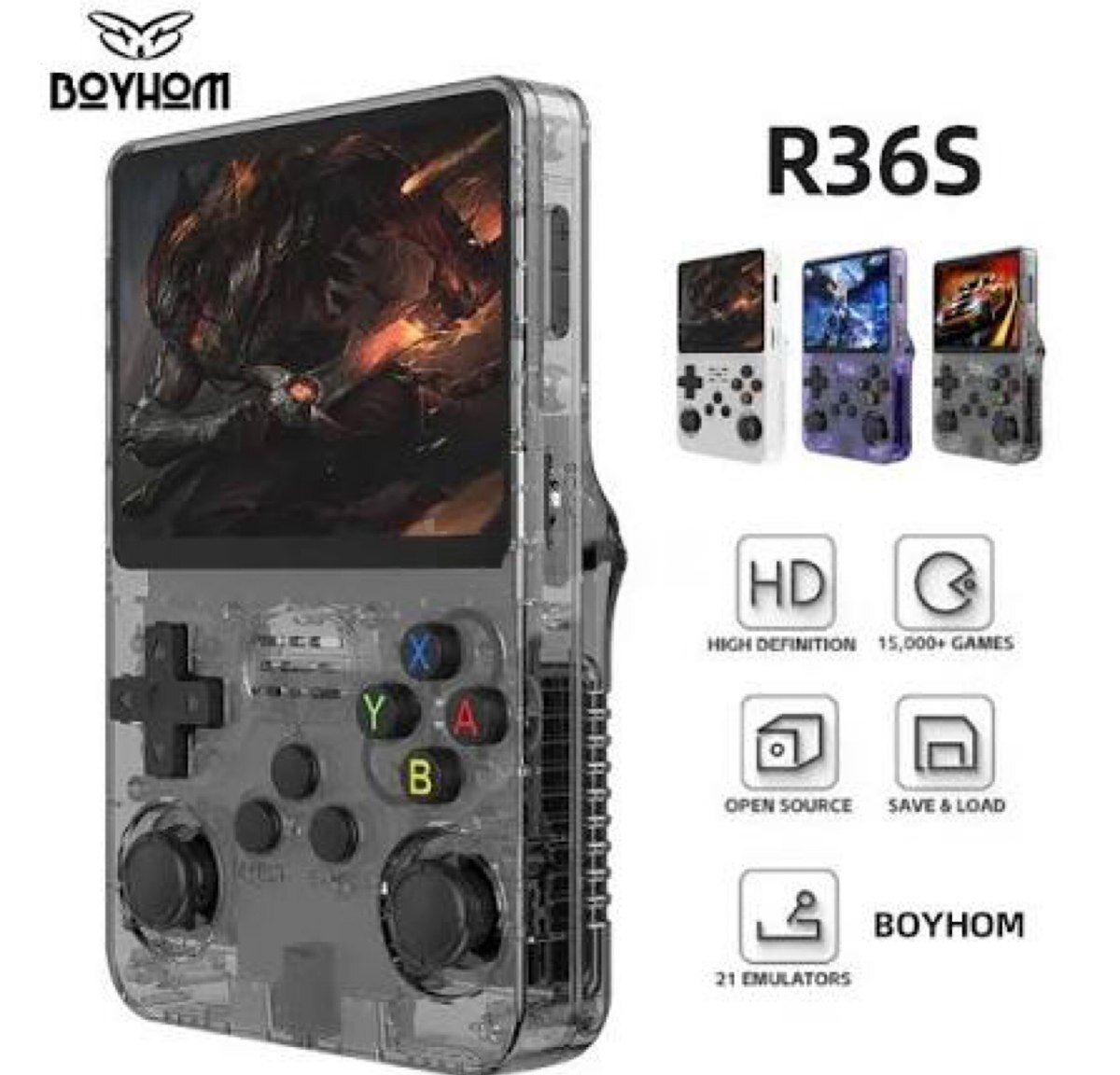 R36S Retro Oyun Konsolu — Oyun konsolları, Bakı (4)