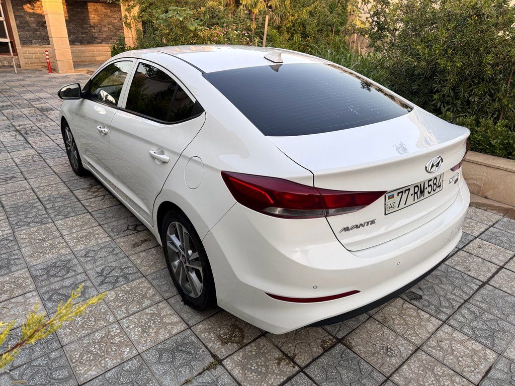 Hyundai Avante, 1.6 L, 2017 il, 71 000 km — Avtomobillər, Bakı (6)