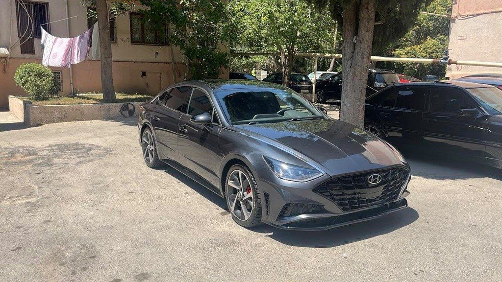Hyundai Sonata, 1.6 L, 2022 il, 98 000 km — Avtomobillər, Bakı (7)