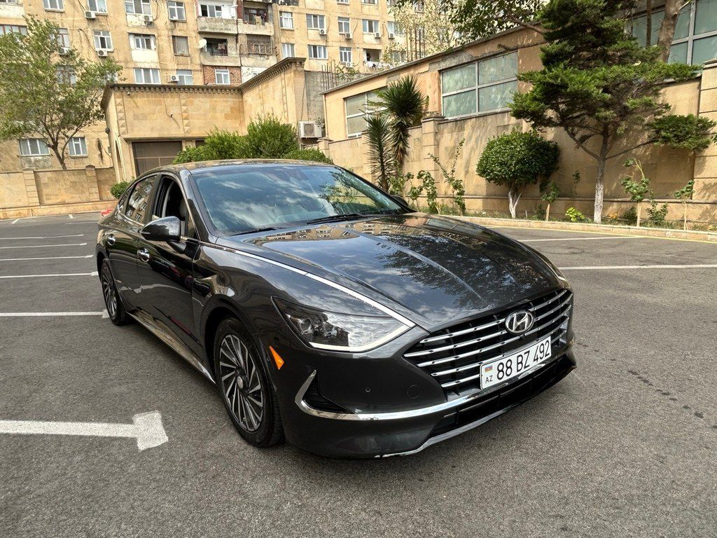 Hyundai Sonata, 2.0 L, 1.62 kWh, 2021 il, 128 475 km — Avtomobillər, Bakı (6)