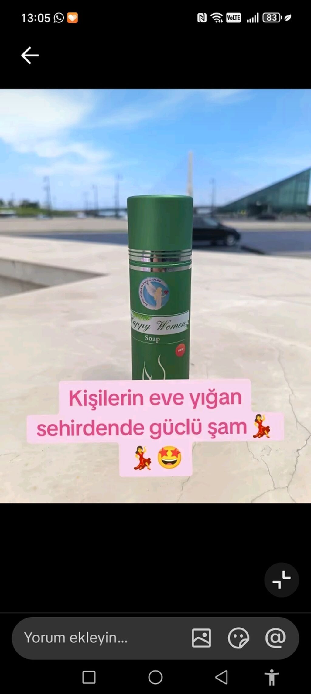 Daraldıcı müalicəvi şam – Happy Women Soap / Madura şamı Qadınlar — Gözəllik və sağlamlıq, Bakı (5)