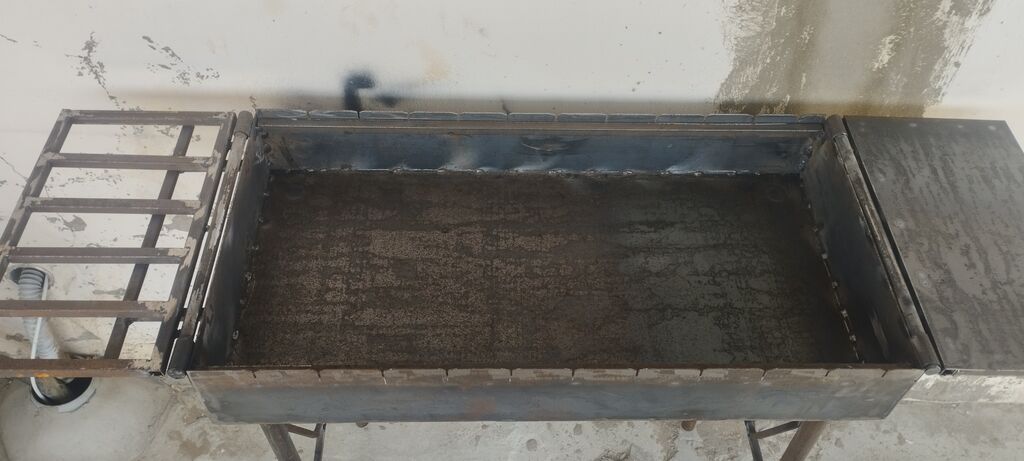Metaldan hazırlanmış manqal/qril masası - Material: qalın gövdəli — Mallar, Digah (5)